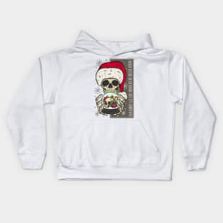 When You're Dead Inside But It's christmas Kids Hoodie